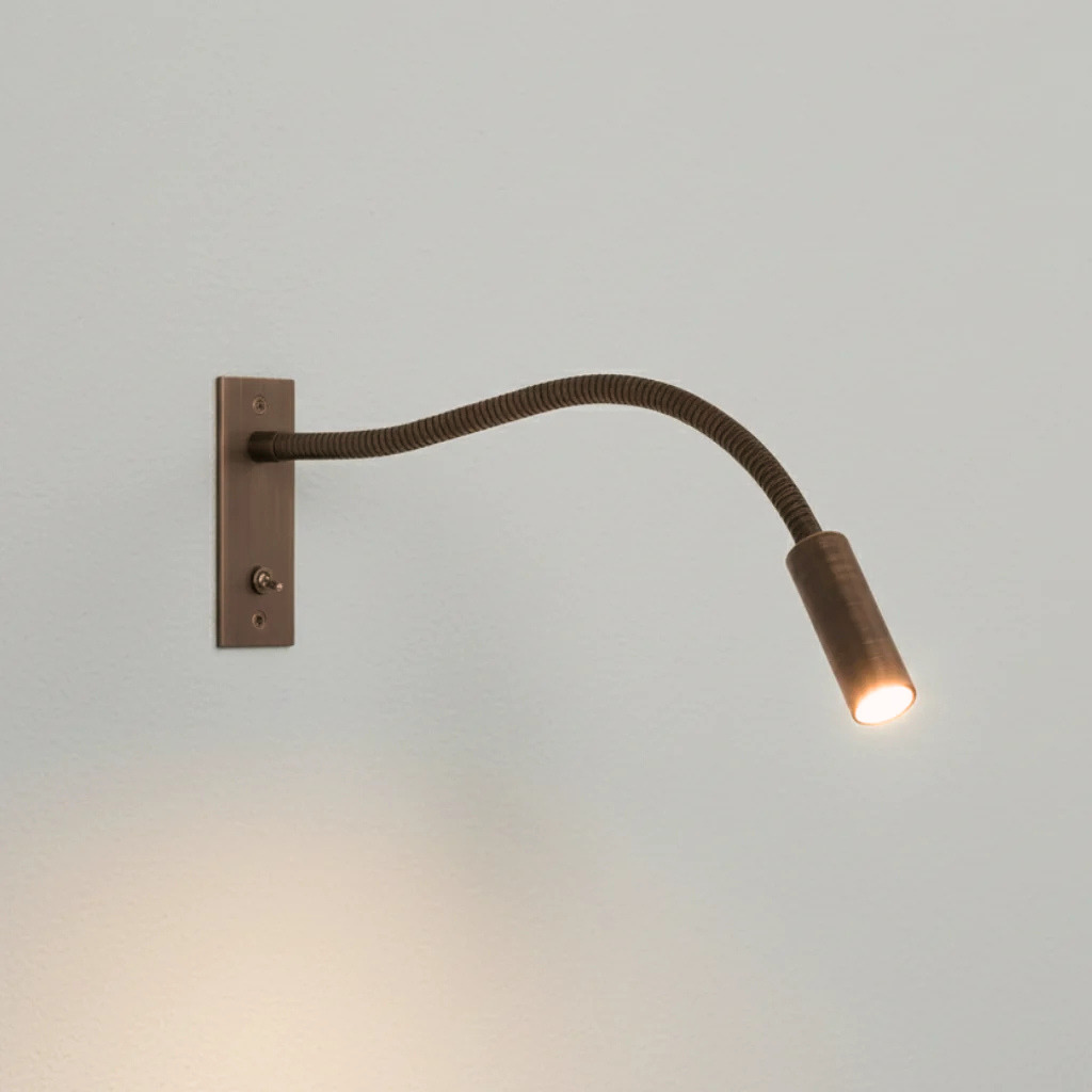 Adjustable Metal Reading Wall Sconce