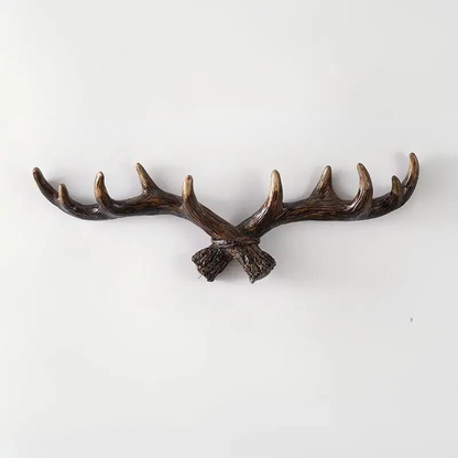 Vintage Antler Wall Hook Coat Rack