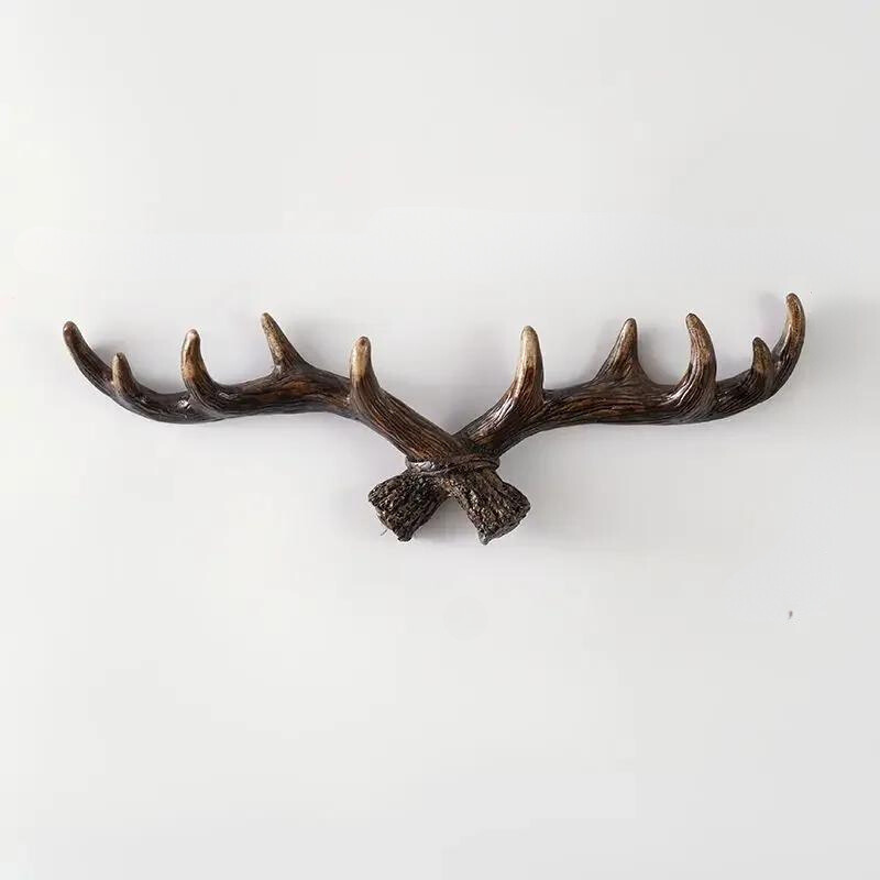 Skanto | Vintage Antler Wall Hook Rustic Coat Rack