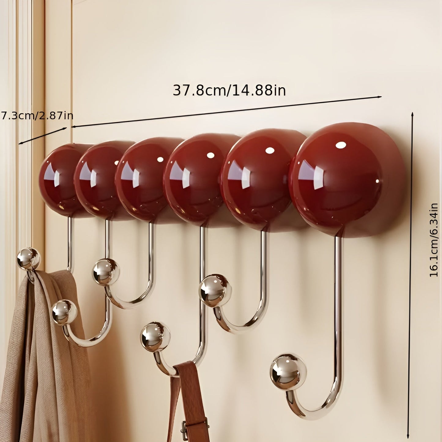 Shower Hook with Suction Cup – Strong Hold without Drilling | Perfect for Bathtub and Shower | Karnz
