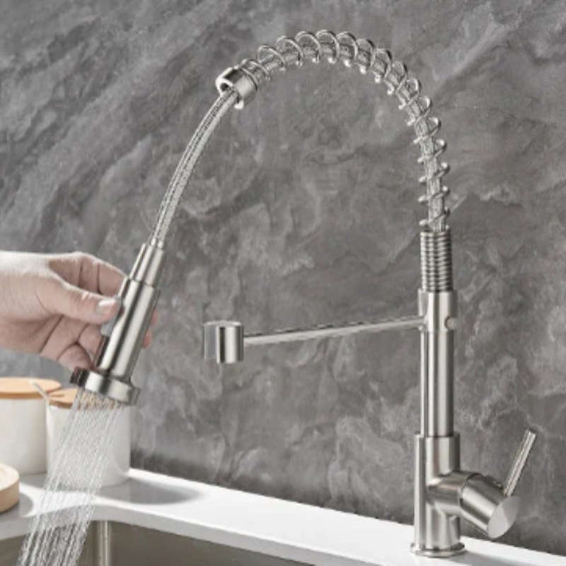 AquaFusion – Modern Kitchen Tap with Stylish Functionality Bowlift