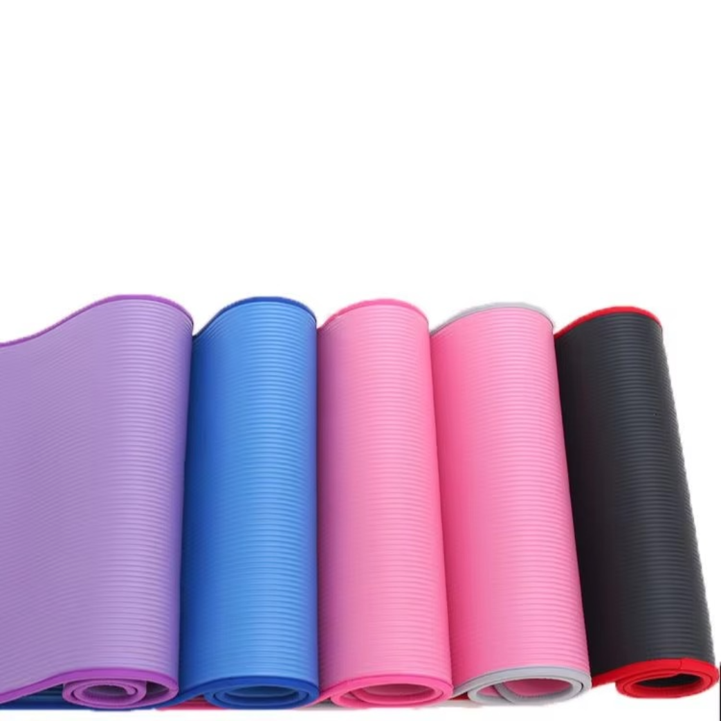 Skanto | Extra Thick 0.39 Inch Non-Slip Exercise and Yoga Mat with Carrying Strap