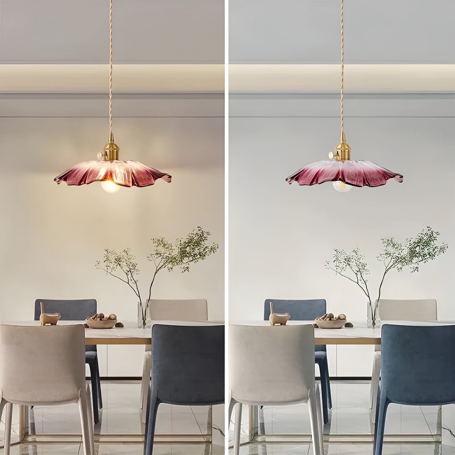 Pendant Lamp with Floral Motif – Warm Light & Stylish Design | For Your Home | Karnz