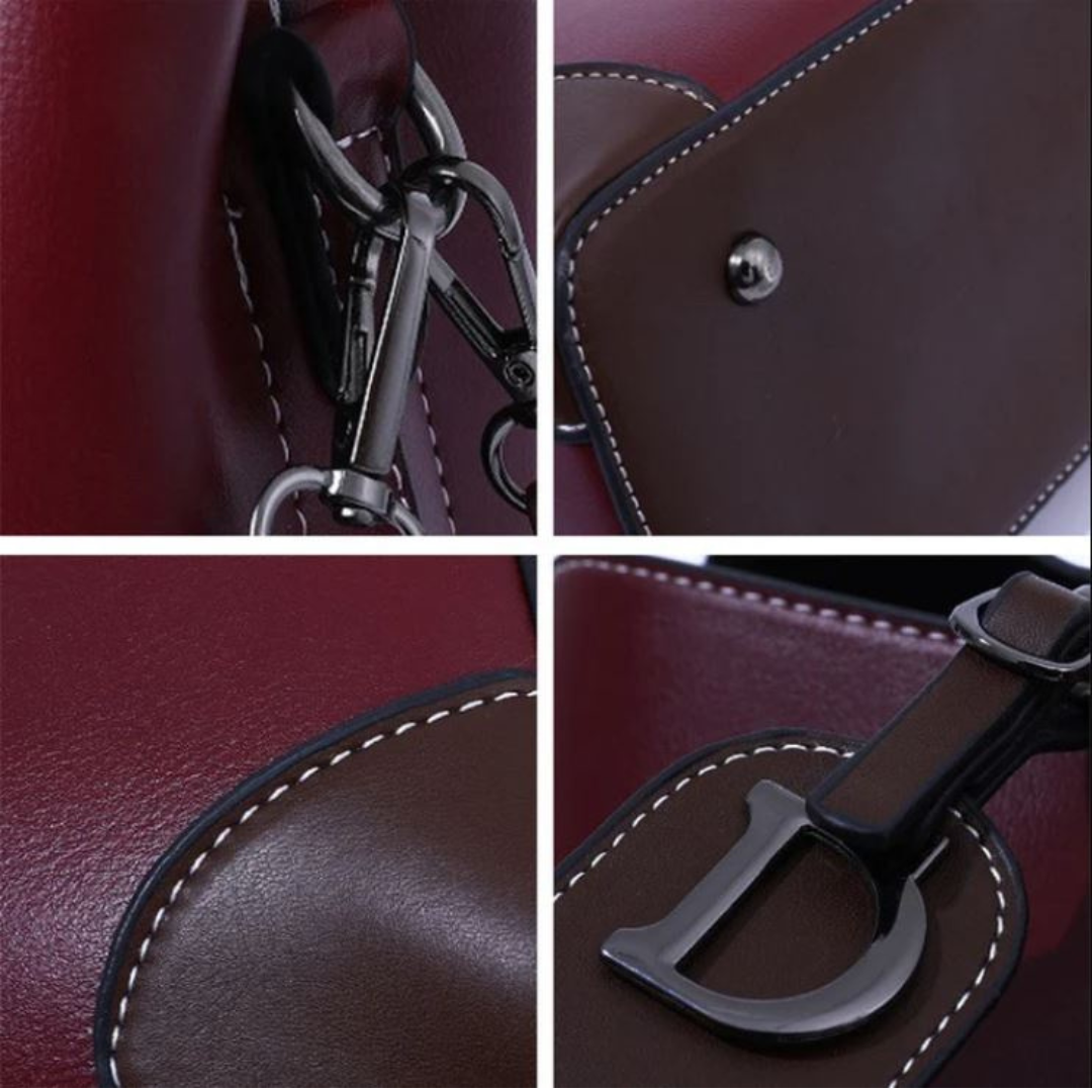 ShoulderBag: Real Leather Niche Women's Shoulder Bag
