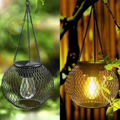 Skanto | Sunny Garden Solar Lantern – Waterproof LED Outdoor Light with Auto Sensor