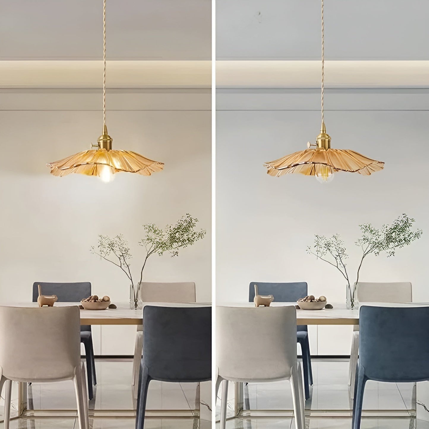 Pendant Lamp with Floral Motif – Warm Light & Stylish Design | For Your Home | Karnz