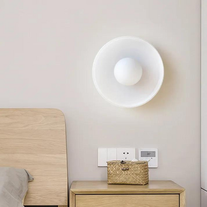 Round ceiling lamp with stylish functionality - LumiSphere | Karnz