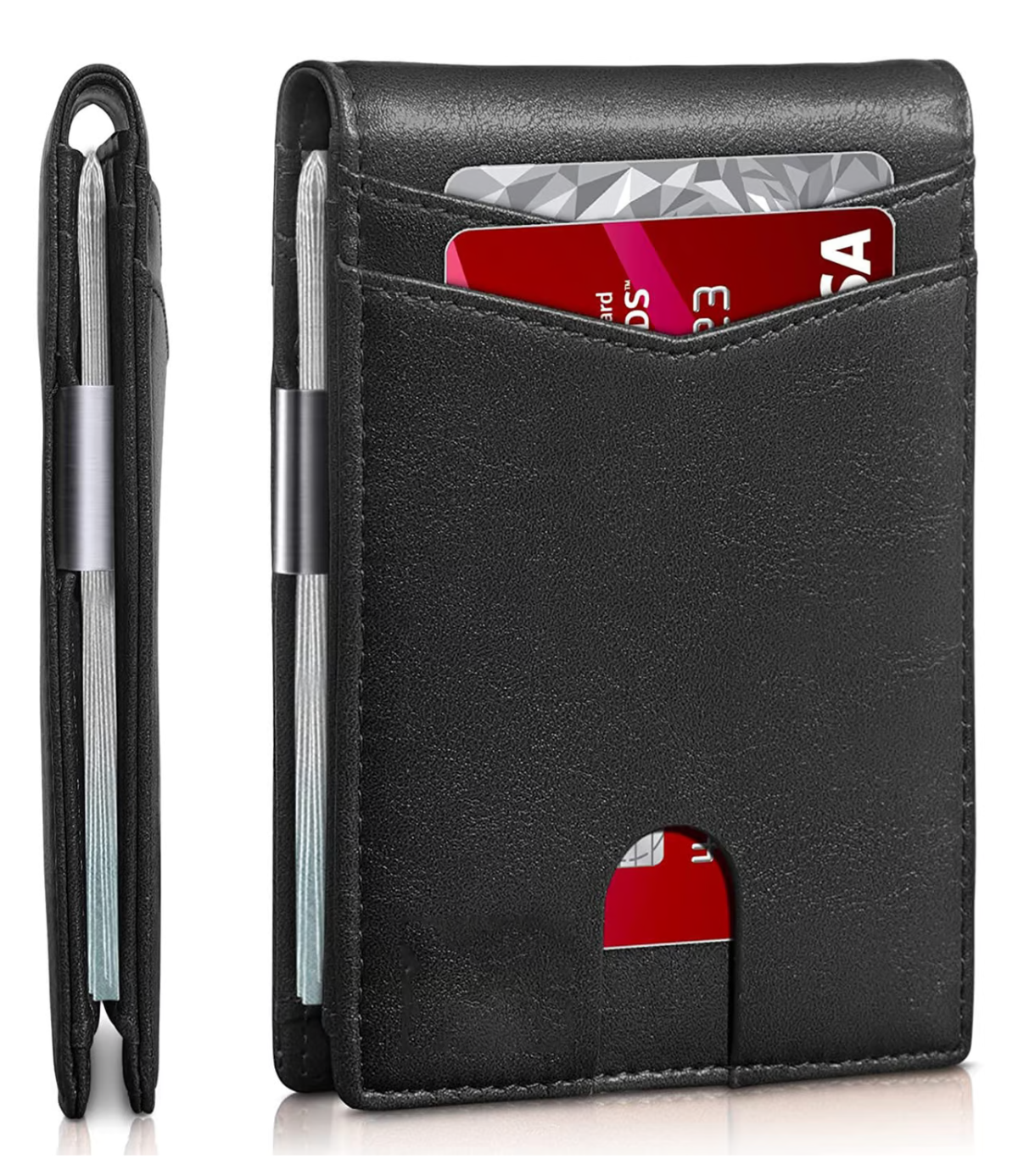 Skanto | SafeSlim RFID Leather Men's Wallet – Compact, Thin & Secure