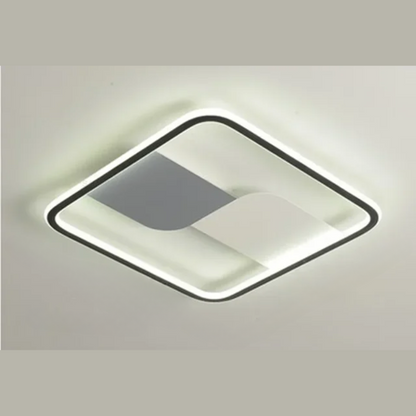 Modern LED Ceiling Lamp with Round Design – Dimmable for Bedroom and Living Room | Skanto