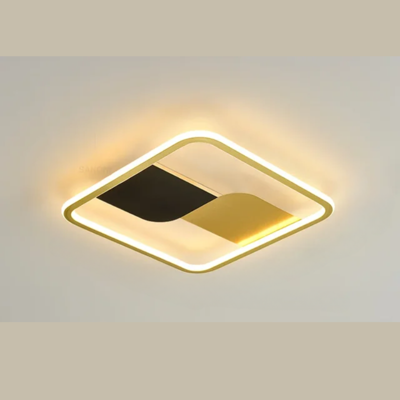 Modern LED Ceiling Lamp with Round Design – Dimmable for Bedroom and Living Room | Skanto