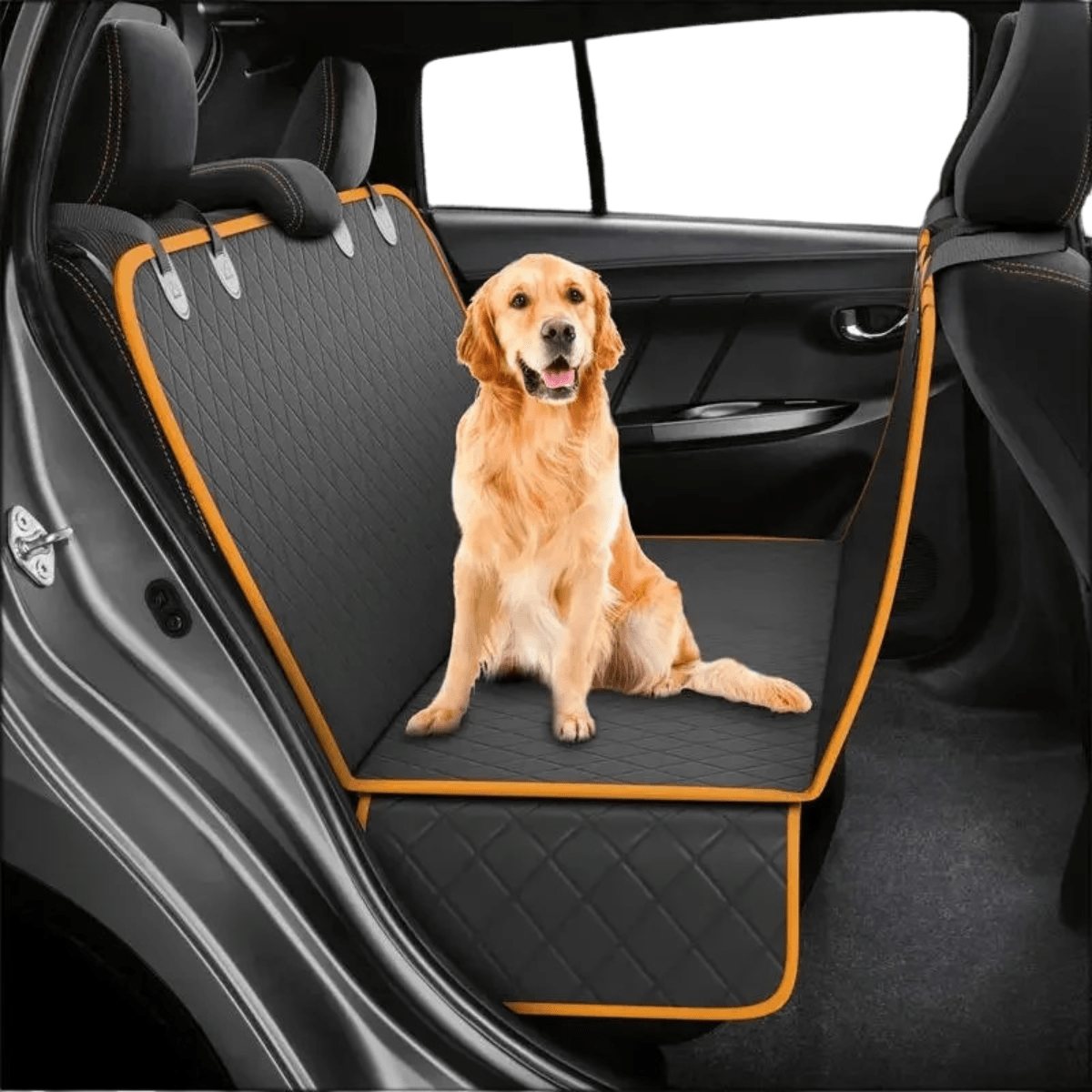 Skanto | TRAVELGUARD – Waterproof Car Seat Protector for Dogs with Comfort Padding