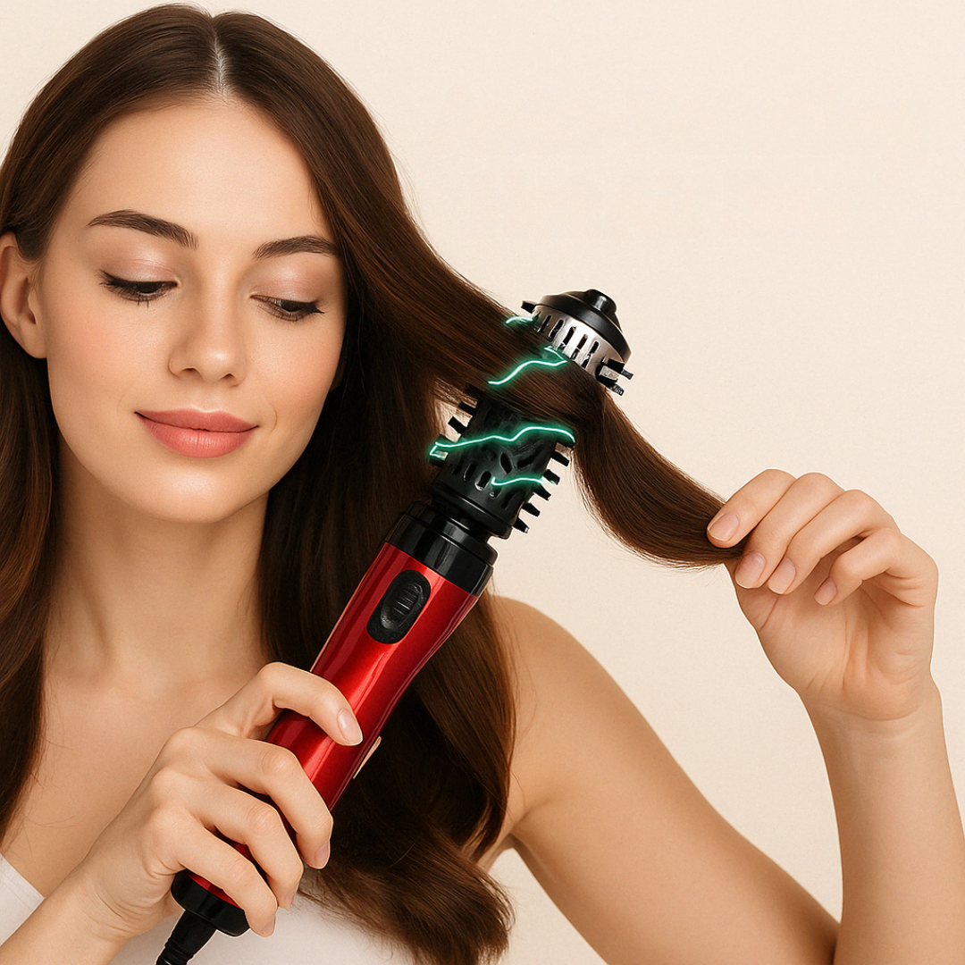 BowLift | Rotating Ionic Hot Air Brush Hair Styling Tool