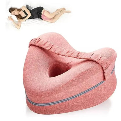 Skanto | Orthopedic Knee Pillow for Side Sleepers – Ergonomic Leg Pillow with Memory Foam for Better Sleep