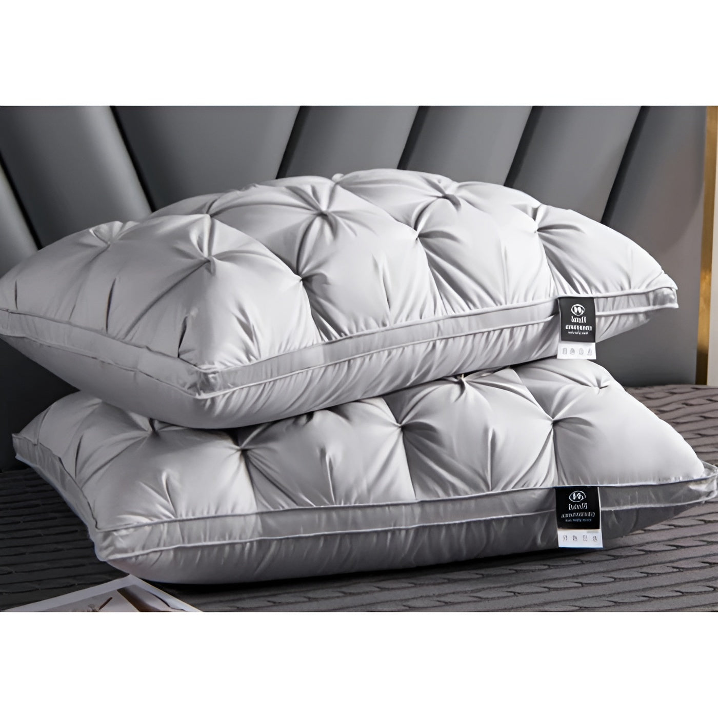 Goose Down Royalty Pillow – Luxurious, Soft And Comfortable | For A Restful Sleep | Karnz