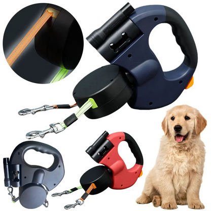 Tangle Free Dual Dog Leash Skanto