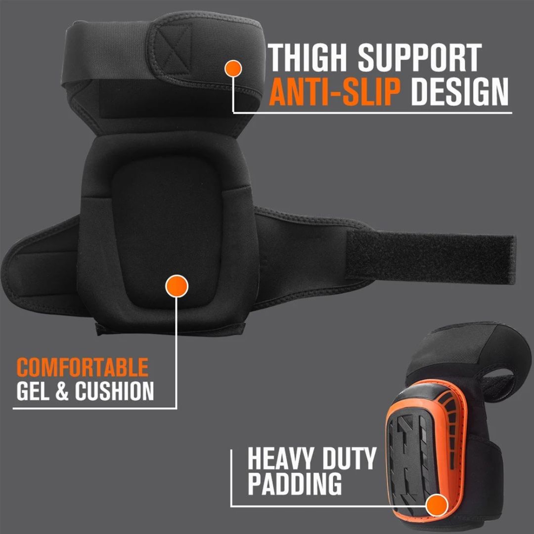 Skanto | Professional Heavy-Duty Work Knee Pads – Adjustable, Shock-Resistant, and All-Day Comfortable