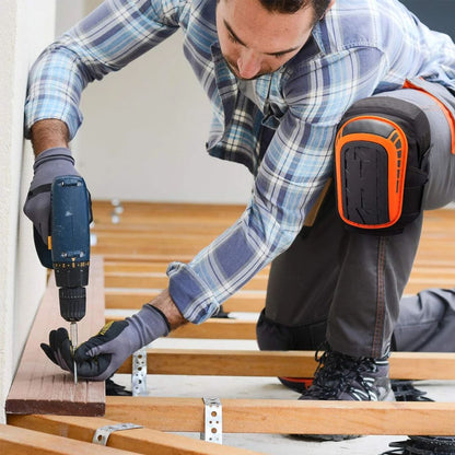 Skanto | Professional Heavy-Duty Work Knee Pads – Adjustable, Shock-Resistant, and All-Day Comfortable