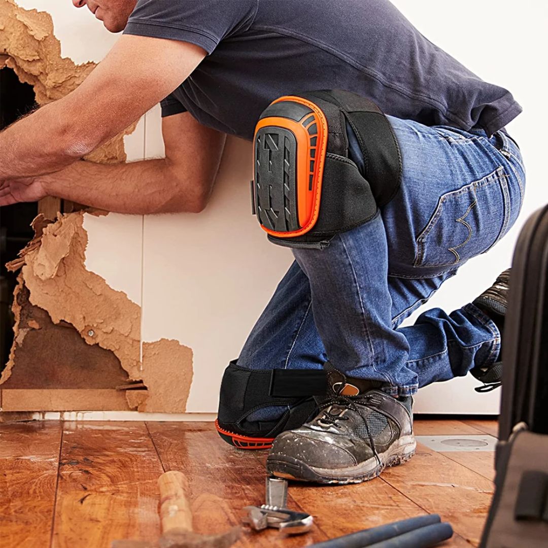 Skanto | Professional Heavy-Duty Work Knee Pads – Adjustable, Shock-Resistant, and All-Day Comfortable