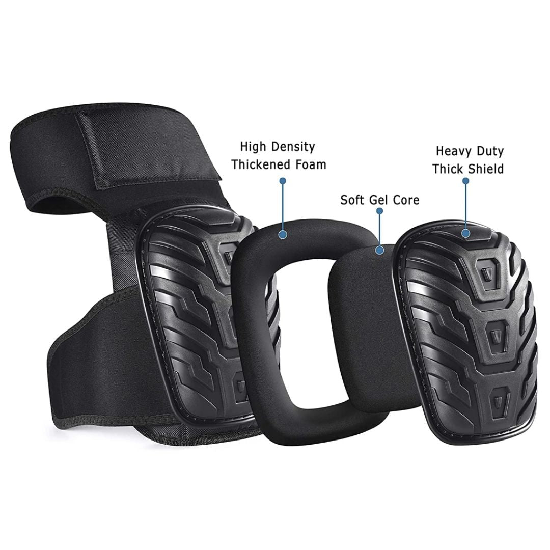 Skanto | Professional Heavy-Duty Work Knee Pads – Adjustable, Shock-Resistant, and All-Day Comfortable