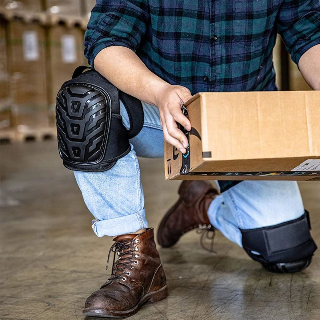 Skanto | Professional Heavy-Duty Work Knee Pads – Adjustable, Shock-Resistant, and All-Day Comfortable