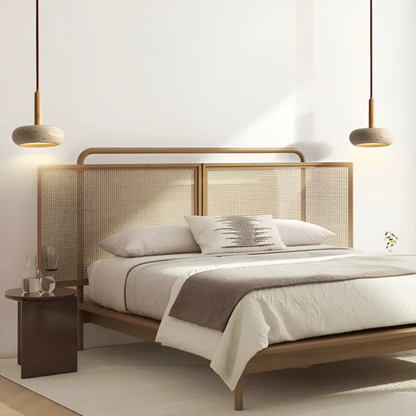 Skanto | LED Retro Japanese Ceiling Lamp - TranquilHalo