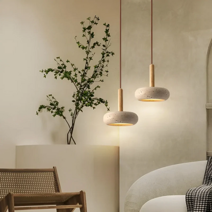 Skanto | LED Retro Japanese Ceiling Lamp - TranquilHalo