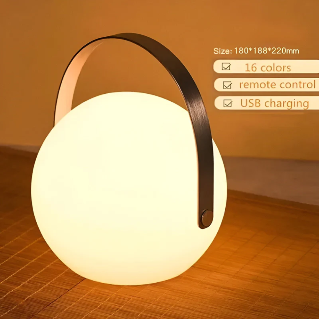 Skanto | Mobile Waterproof Wireless Lamp | Wireless, Color-Changing & Ideal for Outdoor Camping and Home Ambiance