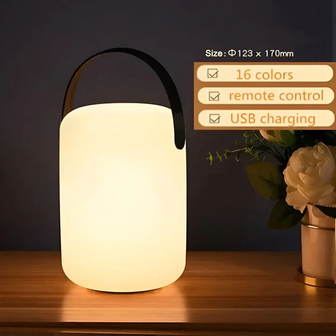 Skanto | Mobile Waterproof Wireless Lamp | Wireless, Color-Changing & Ideal for Outdoor Camping and Home Ambiance