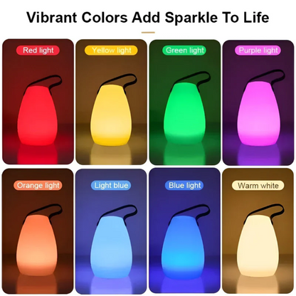 Skanto | Mobile Waterproof Wireless Lamp | Wireless, Color-Changing & Ideal for Outdoor Camping and Home Ambiance