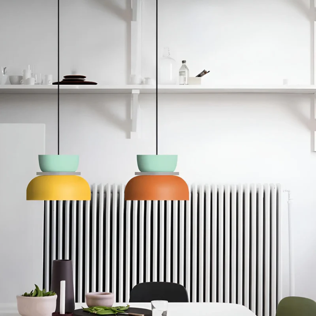 Skanto | VividGlow – Colorful Macaron LED Pendant Lamp | Modern, Stylish & Energy Efficient