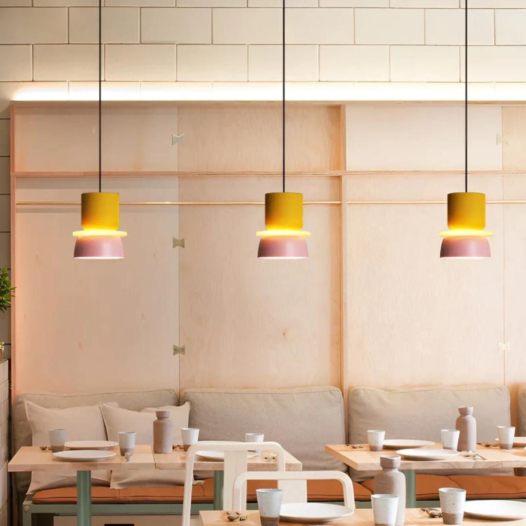Skanto | VividGlow – Colorful Macaron LED Pendant Lamp | Modern, Stylish & Energy Efficient
