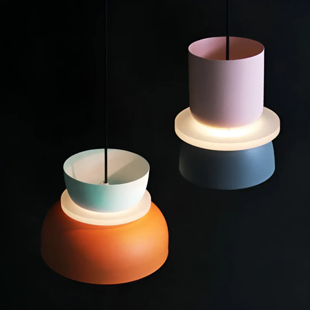 Skanto | VividGlow – Colorful Macaron LED Pendant Lamp | Modern, Stylish & Energy Efficient