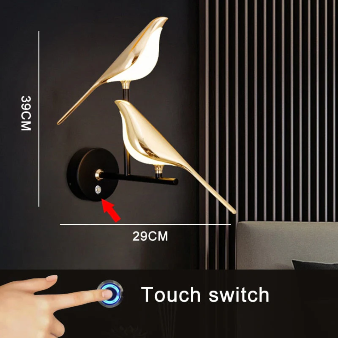 Rotating LED Wall Lamp - LuminaBird | Karnz