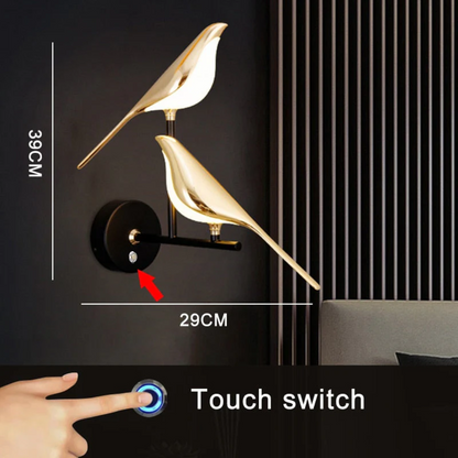 Rotating LED Wall Lamp - LuminaBird | Karnz