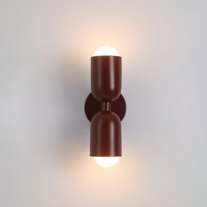 BowLift | Wall Light DuoGlow | Dual-Sided LED Lighting | Color Highlight for Your Home | Metal Housing in Green, Pink or Red