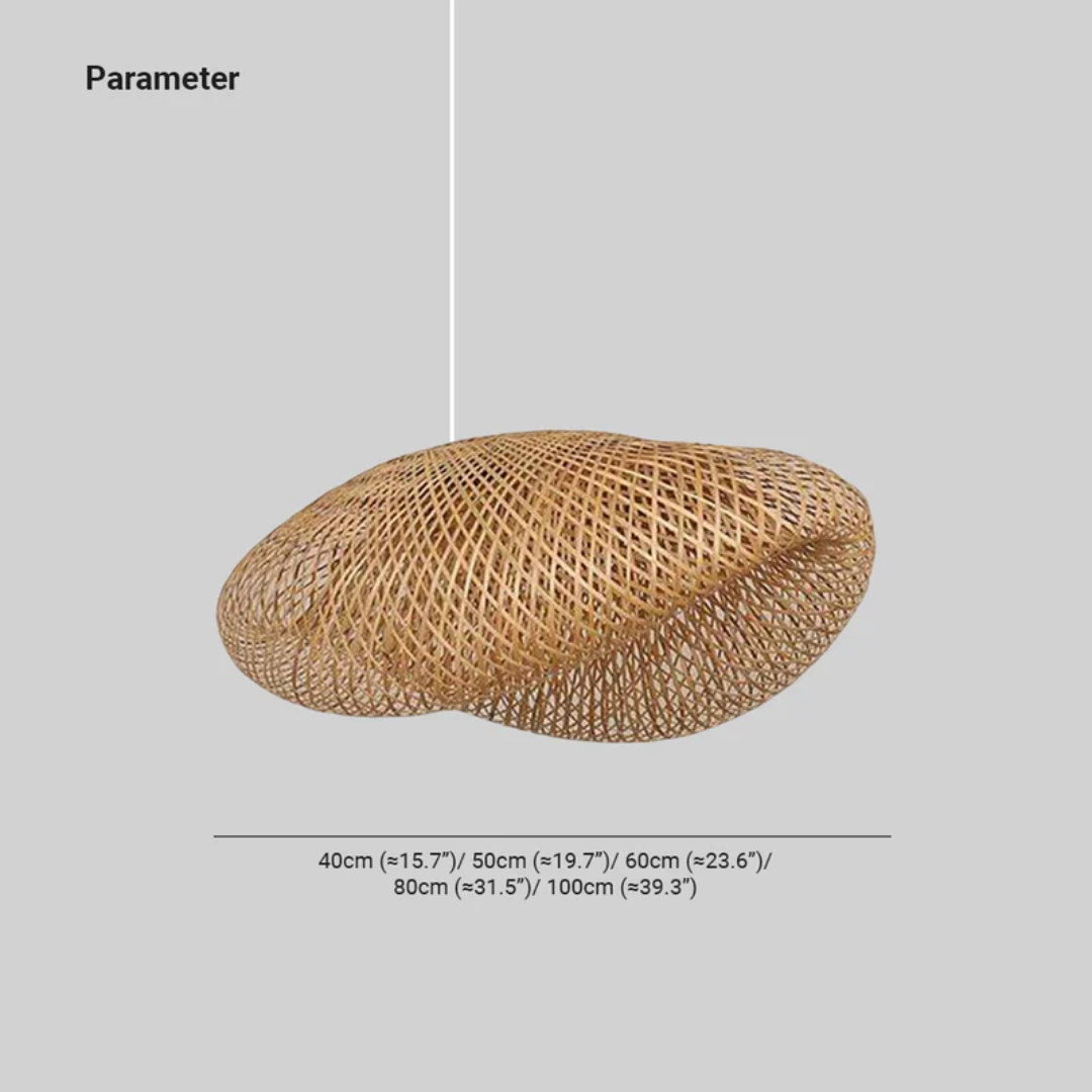 Skanto | Design LED Pendant Lamp Bamboo Spheres - EcoSphere