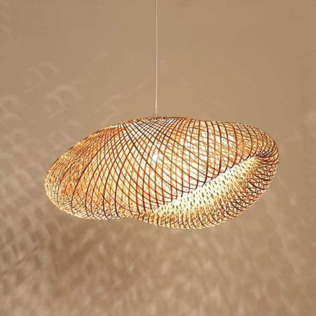 Skanto | Design LED Pendant Lamp Bamboo Spheres - EcoSphere
