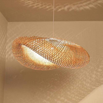 Skanto | Design LED Pendant Lamp Bamboo Spheres - EcoSphere