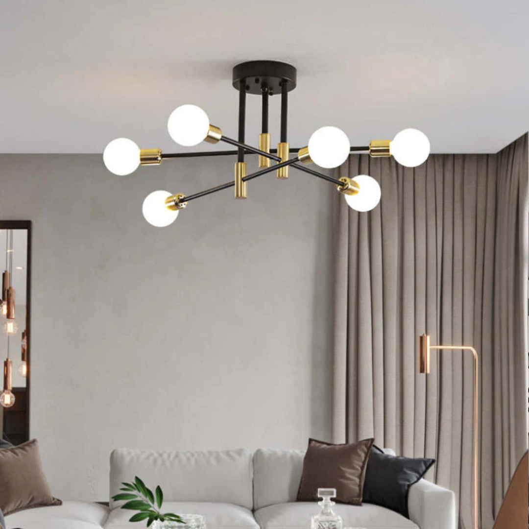 Modern LED Ceiling Light - Lumière Royale | Karnz