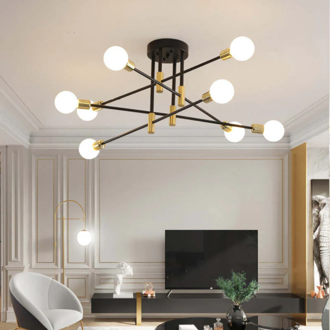 Modern LED Ceiling Light - Lumière Royale | Karnz