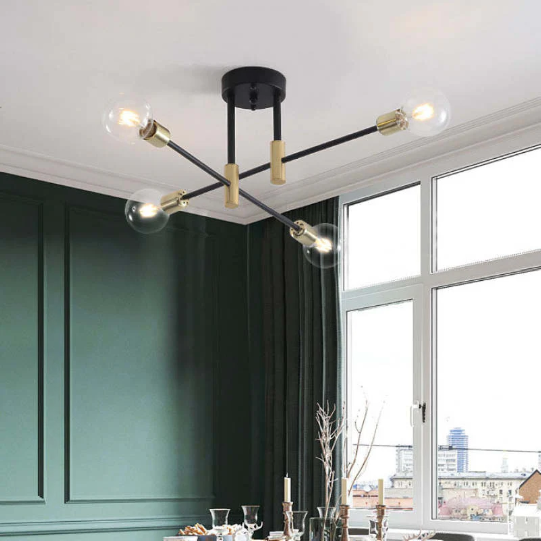 Modern LED Ceiling Light - Lumière Royale | Karnz