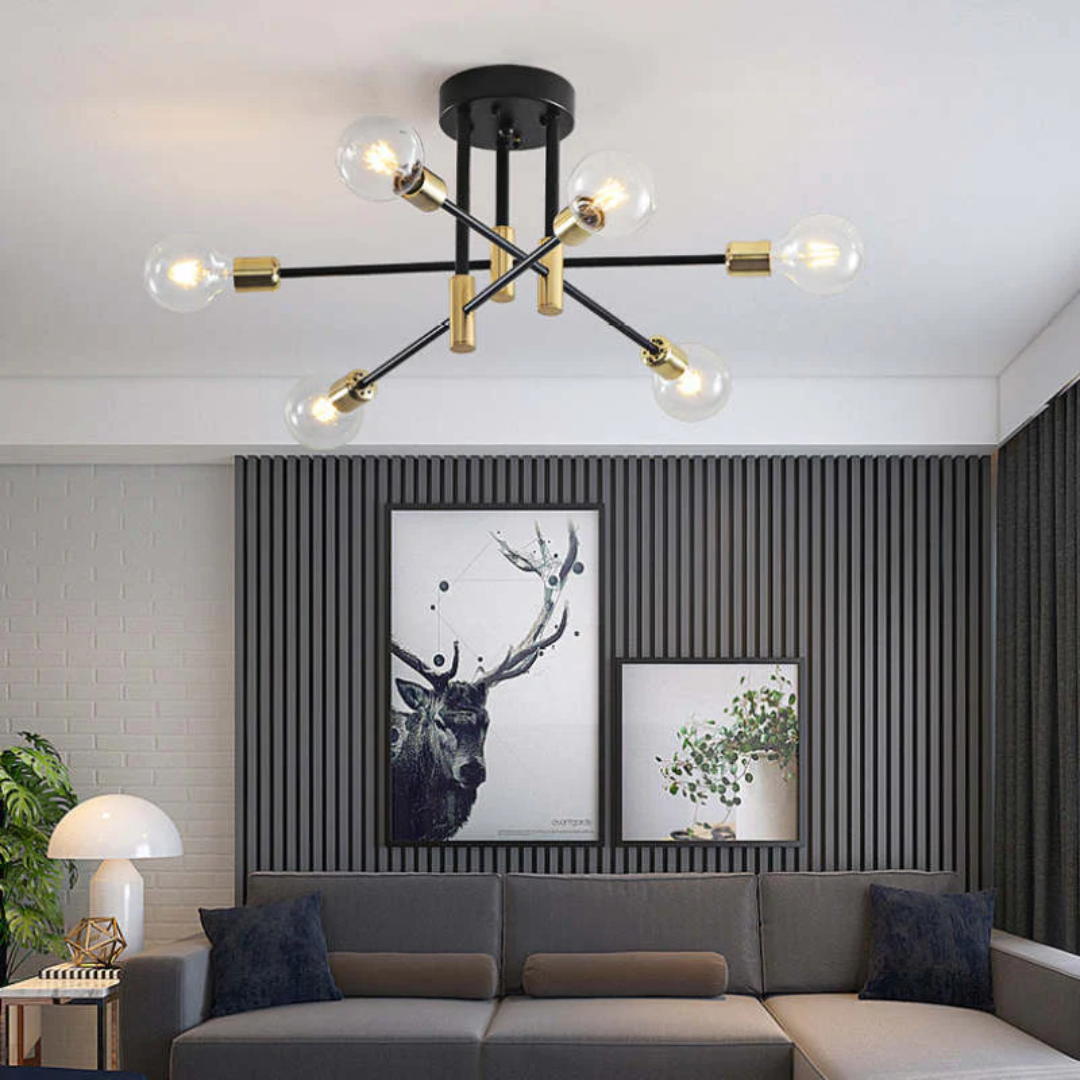 Modern LED Ceiling Light - Lumière Royale | Karnz