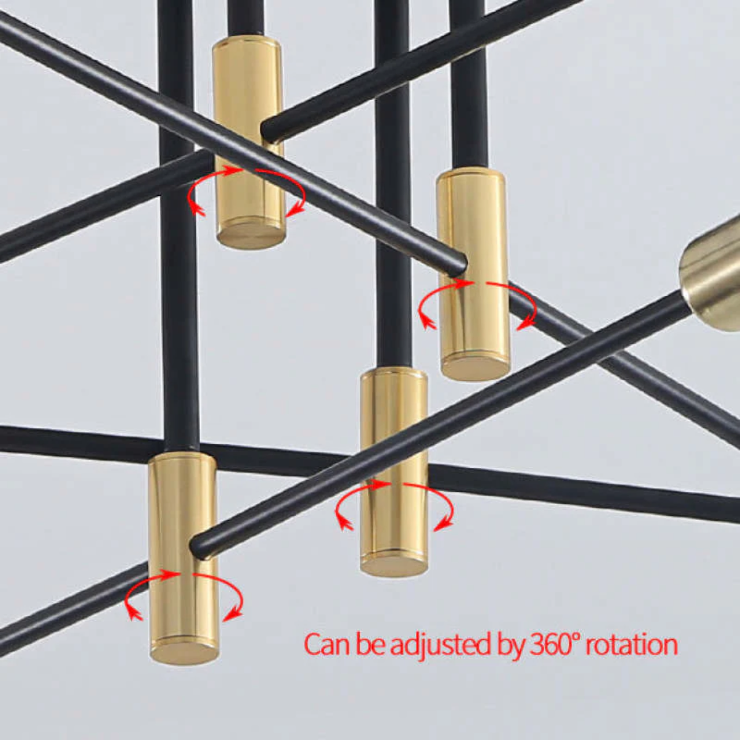 Modern LED Ceiling Light - Lumière Royale | Karnz