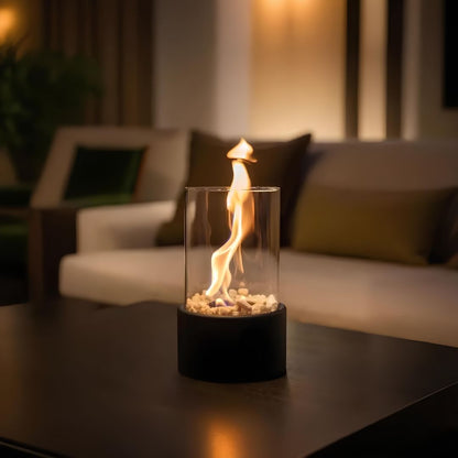 Classic oil lamp with open flame - Lumora | Karnz