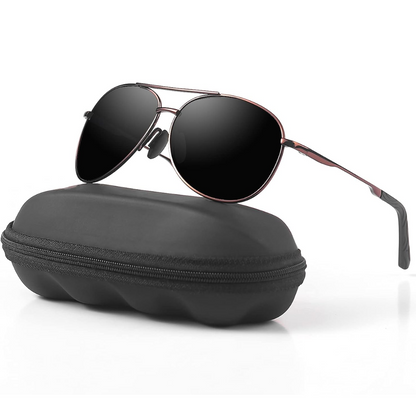 Premium polarized Aviator sunglasses - Joey | Karnz