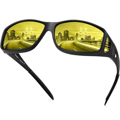 Skanto | Jeremy Night Vision Polaroid Driving Glasses – Anti-Glare Lenses for Safe Night Driving