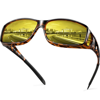Skanto | Jeremy Night Vision Polaroid Driving Glasses – Anti-Glare Lenses for Safe Night Driving