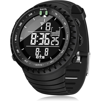 Skanto | Henry Waterproof Men's Digital Sports Watch – Shockproof, Tactical & LED Illuminated Outdoor Watch