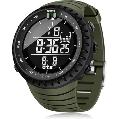 Skanto | Henry Waterproof Men's Digital Sports Watch – Shockproof, Tactical & LED Illuminated Outdoor Watch