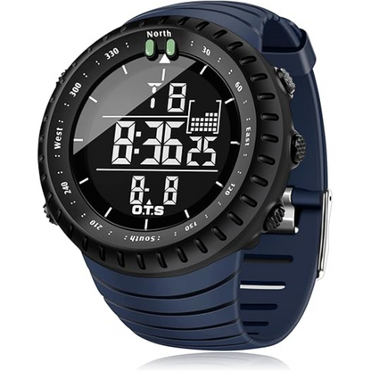 Skanto | Henry Waterproof Men's Digital Sports Watch – Shockproof, Tactical & LED Illuminated Outdoor Watch
